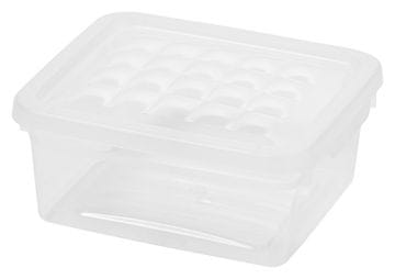 Curver Škatla za shranjevanje Textile box, 1,8l, transparent