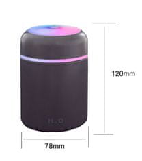 Dexxer Aroma difuzor 2v1 MINI USB Sivi