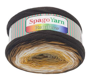 SpagoYarn Rainbow - 250g / 1000 m, bež