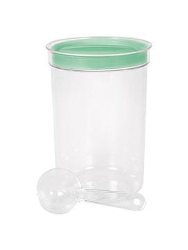 Curver Posoda za shranjevanje hrane z žličko, 1,7l, mint