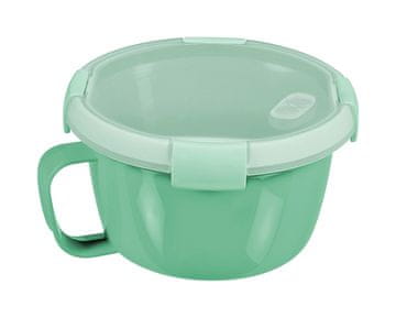 Curver Lonček Snack To Go, 0,9l, mint