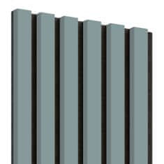 LAMEO Akustični leseni paneli, skandinavsko sivo, 30x275cm (0.82 m²)