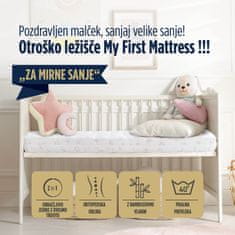 Vitapur My First Mattress otroško ležišče, 60 x 120 cm