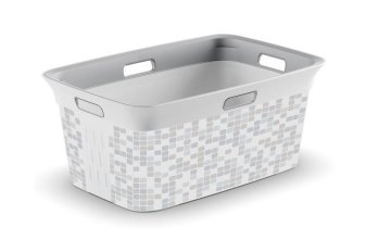 KETER Košara za perilo Chic, 45l, mozaik