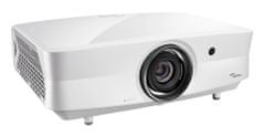 Optoma UHZ65LV projektor, laser, UHD, bel (E1P0A3LWE1Z1)
