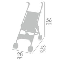 DeCuevas 90051 Zložljivi voziček za lutke golf palice GALA 2023 - 56 cm