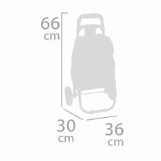 DeCuevas 52082 Zložljiva potovalna torba na kolesih FUNNY 2023