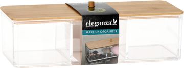 Organizator za razdelitev 23x9,5x6,5cm, plastika / bambus