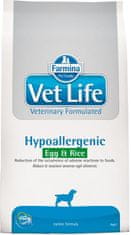 Vet Life Natural Canine Dry Hypoallergenic Jajce in riž 2 kg