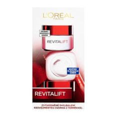 Loreal Paris Revitalift Duo Set Set dnevna krema za obraz Revitalift 50 ml + nočna krema za obraz Revitalift 50 ml za ženske