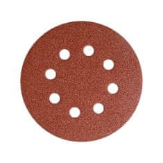 KLINGSPOR Samolepilni abrazivni disk 125mm PS18EK gr.220 GLS5 8-HOTS/50pcs.