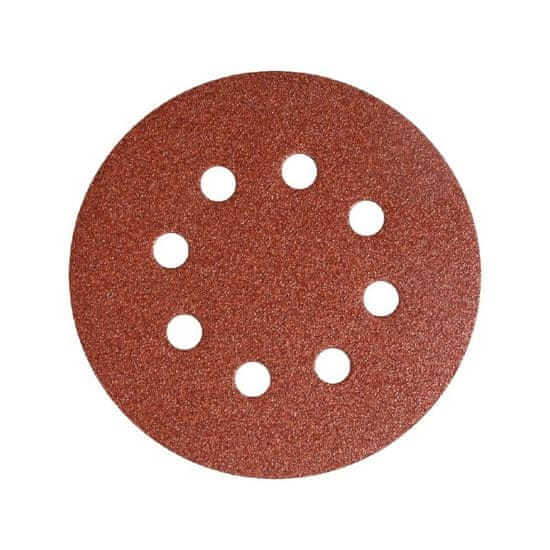 KLINGSPOR Samolepilni abrazivni disk 125mm PS18EK gr.220 GLS5 8-HOTS/50pcs.