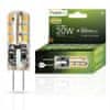 LED žarnica 12V G4 CAPSULE 2W = 20W 200lm 3000K Toplo bela 270° 
