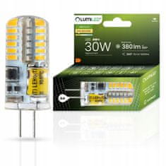 LUMILED LED žarnica 12V G4 CAPSULE 4W = 30W 380lm 3000K Toplo bela 360°
