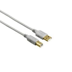 Hama 00200903 kabel, USB 2.0, pozlačen, 1.5 m