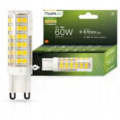 LUMILED LED žarnica G9 CAPSULE 7W = 60W 670lm 3000K Toplo bela 360°