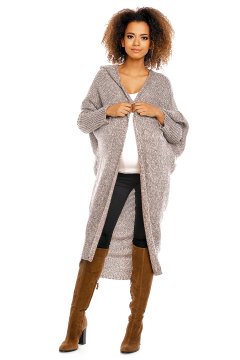 PeeKaBoo Ženska jopica za nosečnice Zuhnussa kapučino