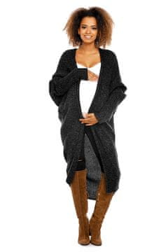 PeeKaBoo Ženska jopica za nosečnice Zuhnussa črna