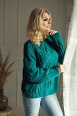 PeeKaBoo Klasičen ženski pulover Sebnem morsko modra Universal