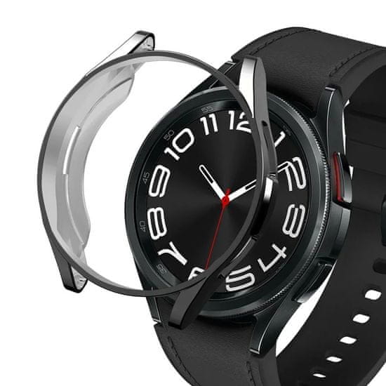 Tech-protect Defense ovitek za Samsung Galaxy Watch 6 Classic 43mm, črna