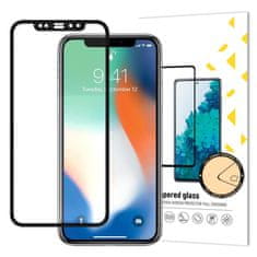 MG Full Glue zaščitno steklo za Apple iPhone 11 / XR, črna