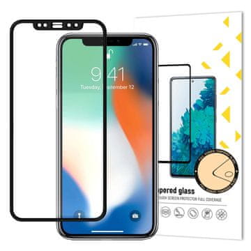 MG Full Glue zaščitno steklo za Apple iPhone 11 / XR, črna