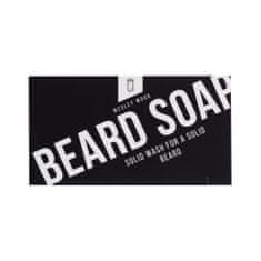 Angry Beards Beard Soap Wesley Wood trdo milo za čiščenje brade 50 g za moške