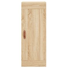 Vidaxl Visoka omara sonoma hrast 34,5x34x180 cm inženirski les