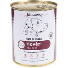 All Animals konzerva za pse mleto goveje meso 800g