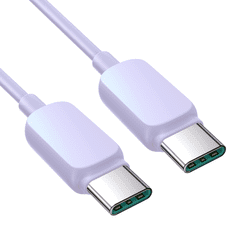 Joyroom Kabel USB-C - USB-C 100 W, 1,2 m, vijoličen