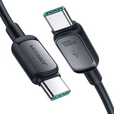 Joyroom Kabel USB-C - USB-C 100 W, 1,2 m, črn