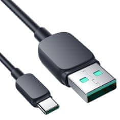 Joyroom USB - USB C 3A KABEL 1,2 M JOYROOM S-AC027A14 - ČRN