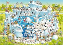 Heye Puzzle Crazy ZOO: Polarna razstava 1000 kosov