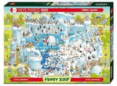 Heye Puzzle Crazy ZOO: Polarna razstava 1000 kosov