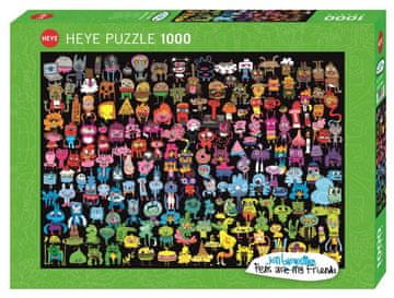Heye Puzzle Doodle Rainbow 1000 kosov
