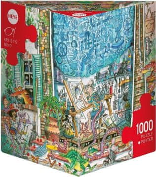 Heye Puzzle The artist's mind 1000 kosov
