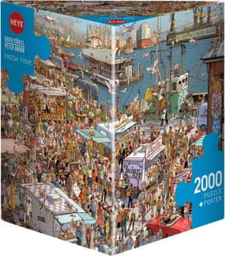 Heye Puzzle Sveže ribe! 2000 kosov