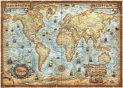 Heye Puzzle Map Art: Svet 2000 kosov