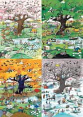 Heye Puzzle Cartoon Classics: Four Seasons 2000 kosov