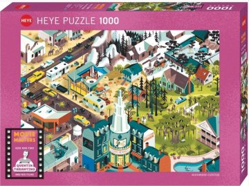 Heye Puzzle Movie Masters: Filmi Quentina Tarantina 1000 kosov