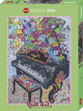 Heye Puzzle Quilt Art: Klavir 1000 kosov