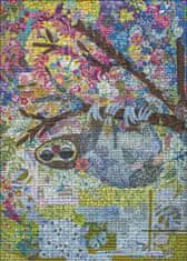 Heye Puzzle Quilt Art: Vezen lenivec 1000 kosov