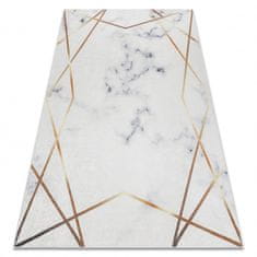 eoshop ANDRE pralna preproga 1220 Marmor, geometrijska, nedrseča - bela ( - Velikost: 160x220 cm)