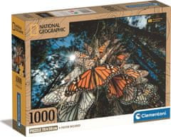 Clementoni Sestavljanka National Geographic: Milijoni metuljev monarhov potujejo na prezimovališča v Mehiki 1000 kosov