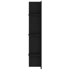Vidaxl TV omarica črna 152x22x113 cm inženirski les