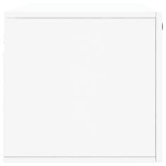 Vidaxl Stenska omarica bela 100x36,5x35 cm inženirski les