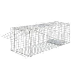 Vidaxl Pocinkana živolovka 80 cm