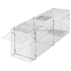 Vidaxl Pocinkana živolovka 100 cm