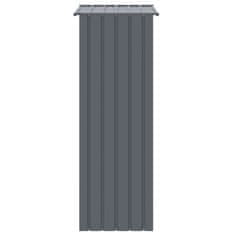 Vidaxl Ptičja kletka antracitna 215x78x200 cm pocinkano jeklo