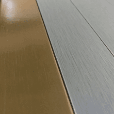 LAMEO 3D dekorativne lamele, lesene letvice za stena, strop ali predelna stena (3x4 cm) (srebrna metalik)